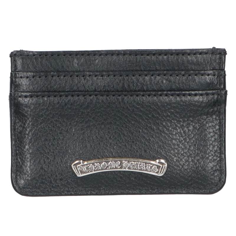 Chrome Hearts DOUBLE SIDE Scroll ONE SIZE Card Case Size ONE SIZE