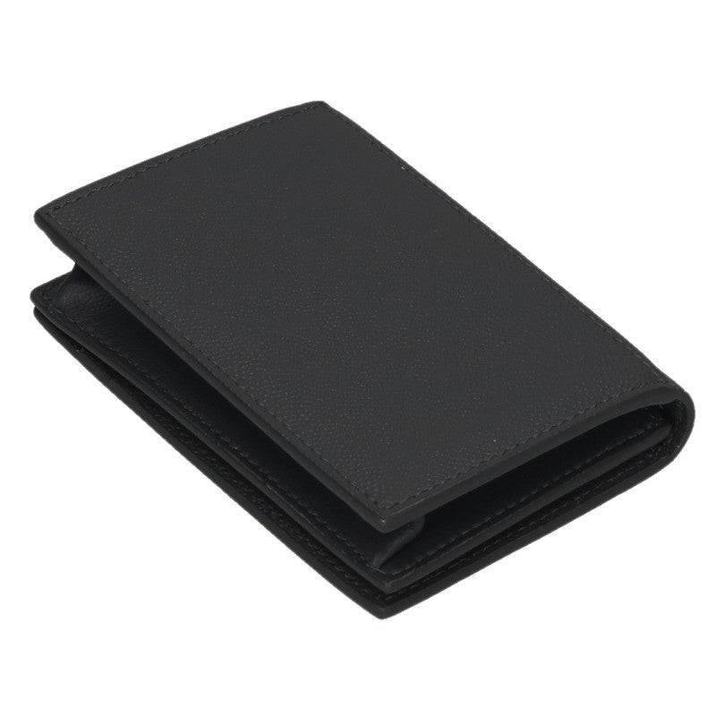 SAINT LAURENT PARIS Leather Card Case Grey