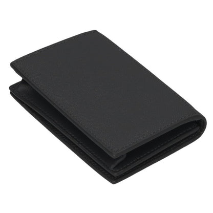SAINT LAURENT PARIS Leather Card Case Grey