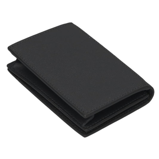 SAINT LAURENT PARIS Leather Card Case Grey
