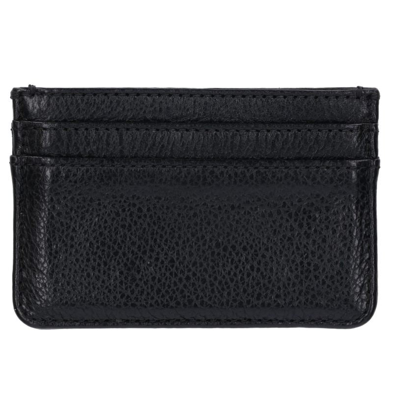 Chrome Hearts Double Side Scroll Leather Card Case