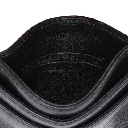Chrome Hearts Double Side Scroll Leather Card Case