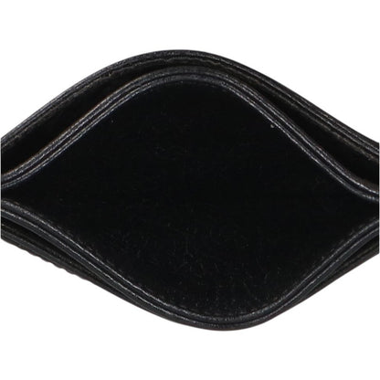 Chrome Hearts Double Side Scroll Label Leather Card Case