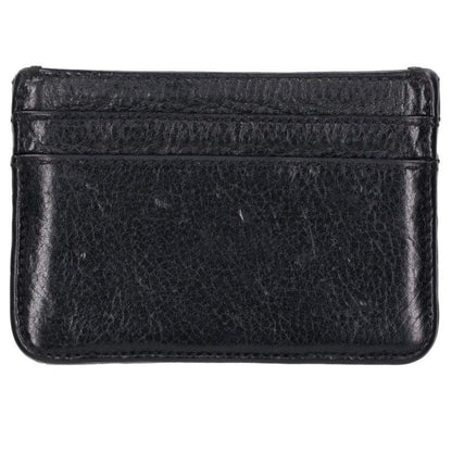 Chrome Hearts Double Side Scroll Leather Card Case