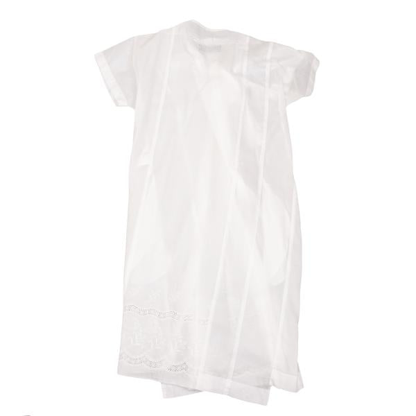tricot COMME des GARCONS Cotton Lace Tunic White Blouse Size M