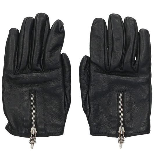 Chrome Hearts DGR Zip Cashmere Lined Leather Size ONE SIZE