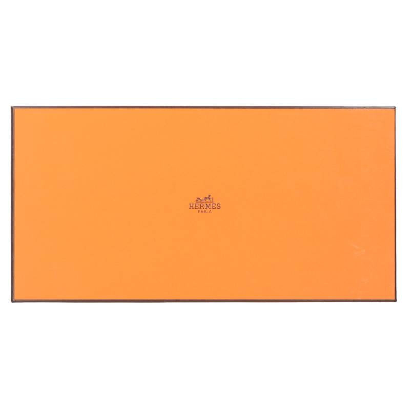HERMES Navy H Logo Cashmere Gloves Size ONE SIZE