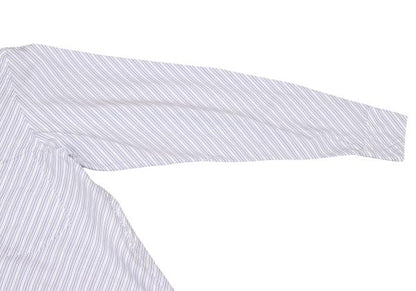 COMME des GARCONS Cotton Bias Shirt White/Blue Size XS