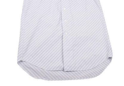 COMME des GARCONS Cotton Bias Shirt White/Blue Size XS