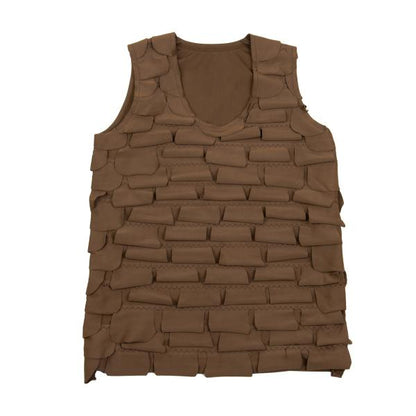 COMME des GARCONS Poly Applique Blouse Brown Size S