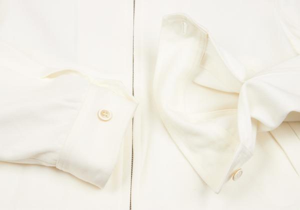 COMME des GARCONS Acrylic Short Zip Blouson Cream Size M