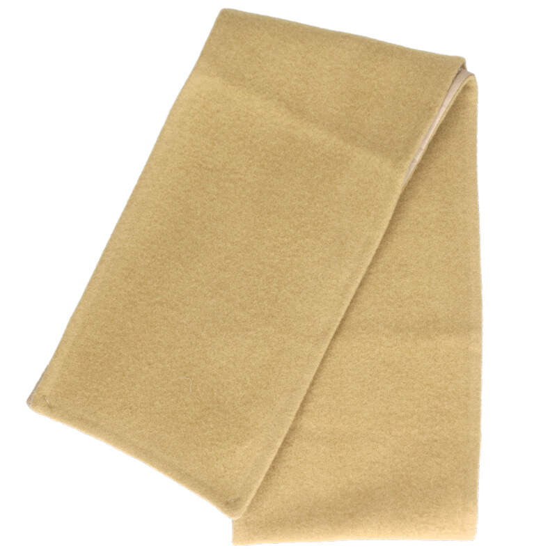 RIER Natural Fleece Scarf Beige Size ONE SIZE