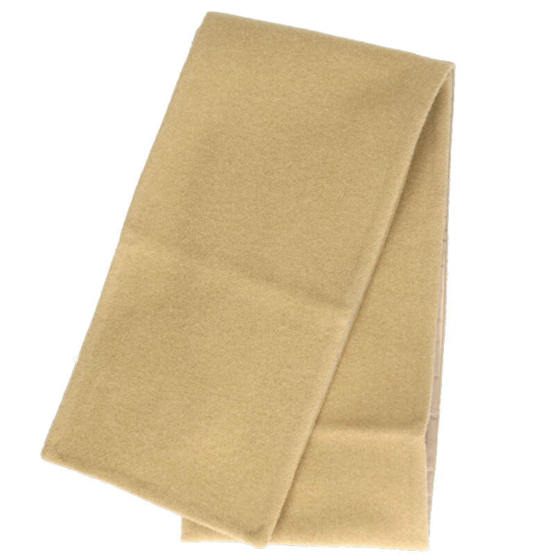 RIER Natural Fleece Scarf Beige Size ONE SIZE