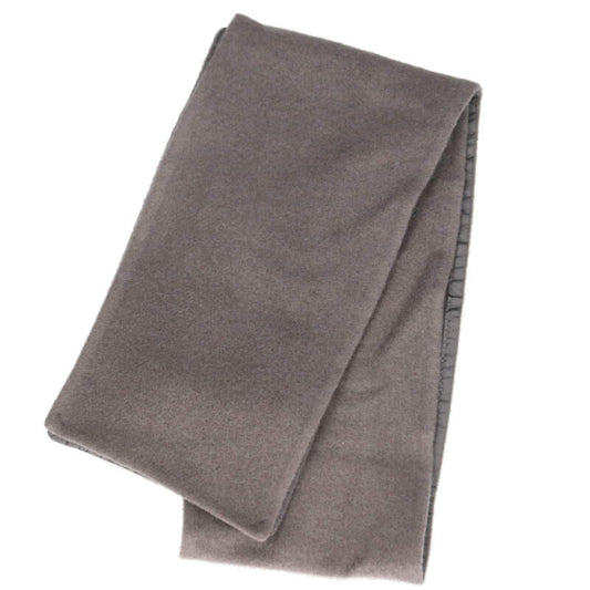 RIER Natural Fleece Scarf Gray Size ONE SIZE