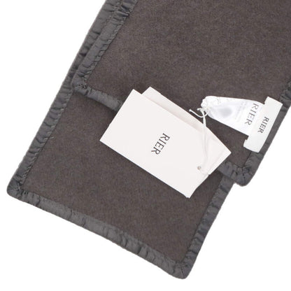 RIER Natural Fleece Scarf Gray Size ONE SIZE