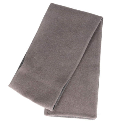 RIER Natural Fleece Scarf Gray Size ONE SIZE