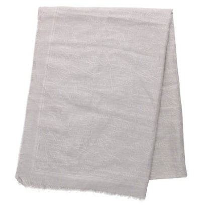 Berluti Cotton Cashmere Silk Calligraphy Scarf Size ONE SIZE