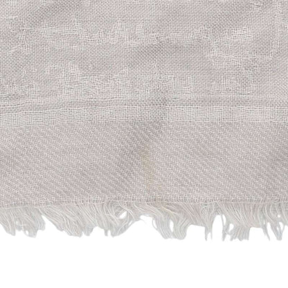 Berluti Cotton Cashmere Silk Calligraphy Scarf Size ONE SIZE