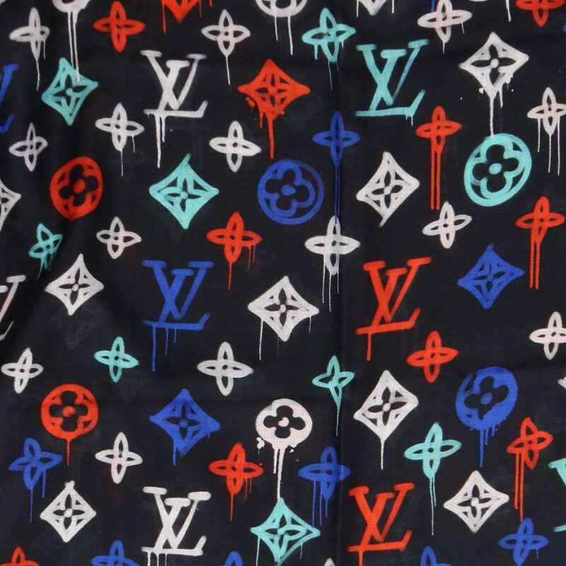 LOUISVUITTON Room With a View Monogram Silk Size ONE SIZE