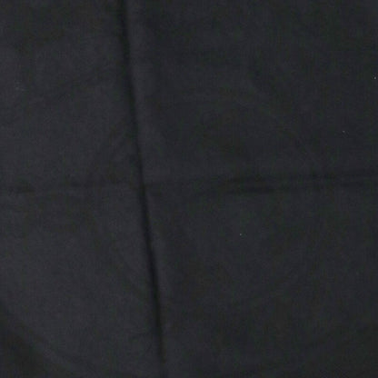 HERMES New Libris Silk Cashmere Scarf Black Size ONE SIZE