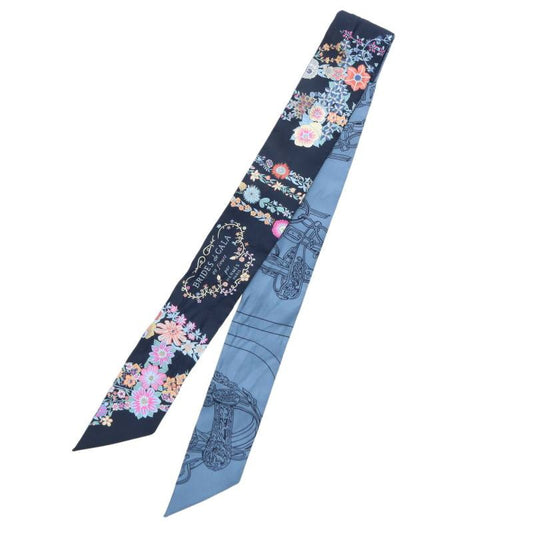 HERMES "BRIDES DE GALA EN FLEURS" Silk Twilly Size ONE SIZE