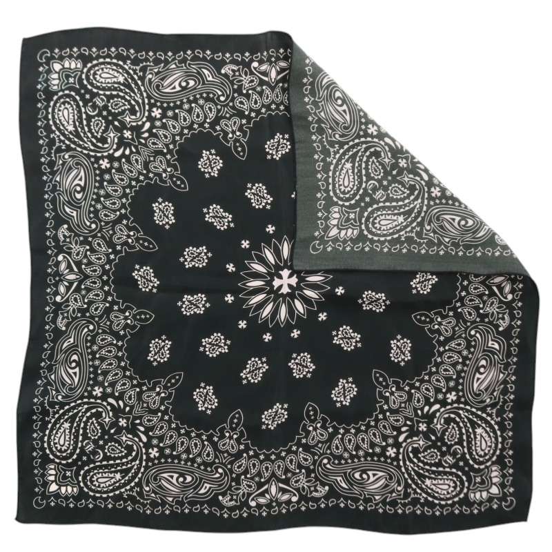 Chrome Hearts SILK BANDANA SCARF Silk ONE SIZE Size ONE SIZE