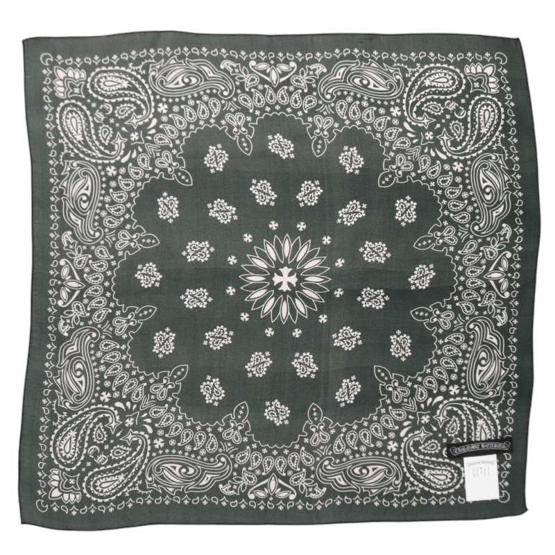 Chrome Hearts SILK BANDANA SCARF Silk ONE SIZE Size ONE SIZE