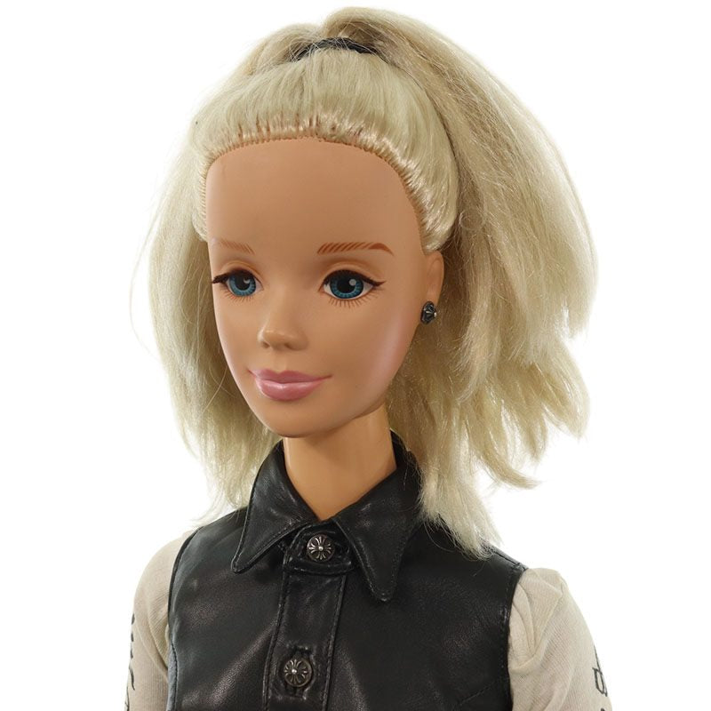 Chrome Hearts BARBIE DOLL Leather Set-up Figure Black