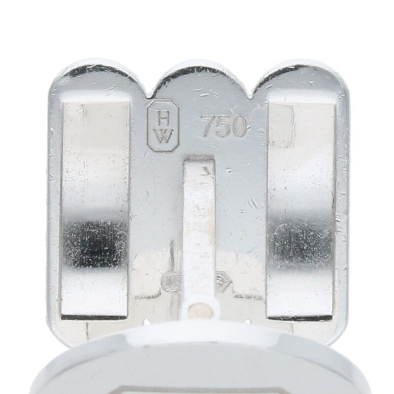 HARRY WINSTON K18WG Premier Square Cut Diamond Cufflinks