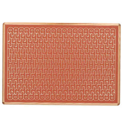HERMES Amalthe Metamorphose Jewelry Case Brown Size ONE SIZE