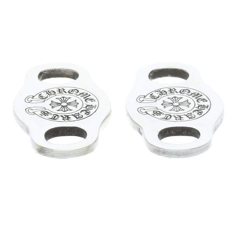 Chrome Hearts 925 Silver V1 Horseshoe Shoelace Set