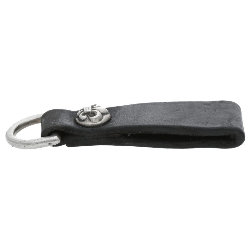 Chrome Hearts D-Ring Belt Loop Black x Silver