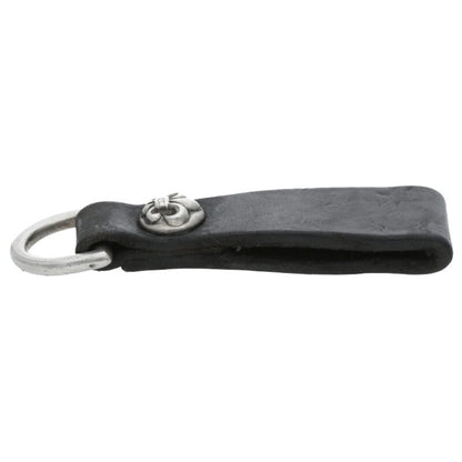 Chrome Hearts D-Ring Belt Loop Black x Silver