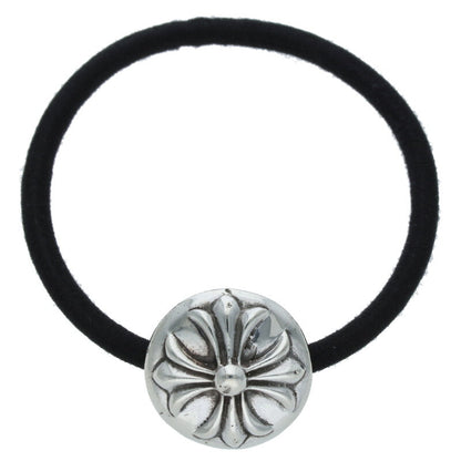 Chrome Hearts Cross-Ball Button Hair Tie Silver