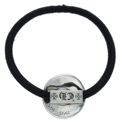 Chrome Hearts Cross-Ball Button Hair Tie Silver