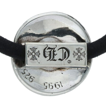 Chrome Hearts Cross-Ball Button Hair Tie Silver
