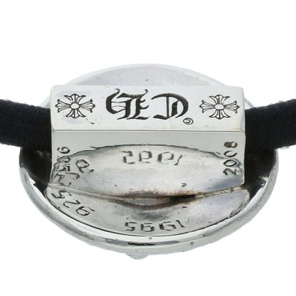 Chrome Hearts Cross-Ball Button Hair Tie Silver