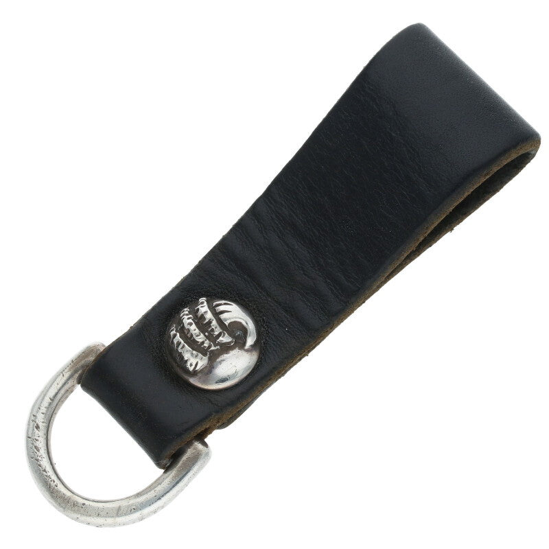 Chrome Hearts Crow Ball Belt Loop Black x Silver