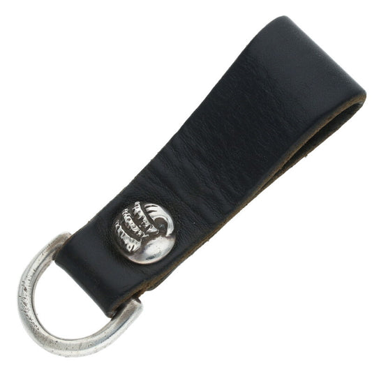 Chrome Hearts Crow Ball Belt Loop Black x Silver