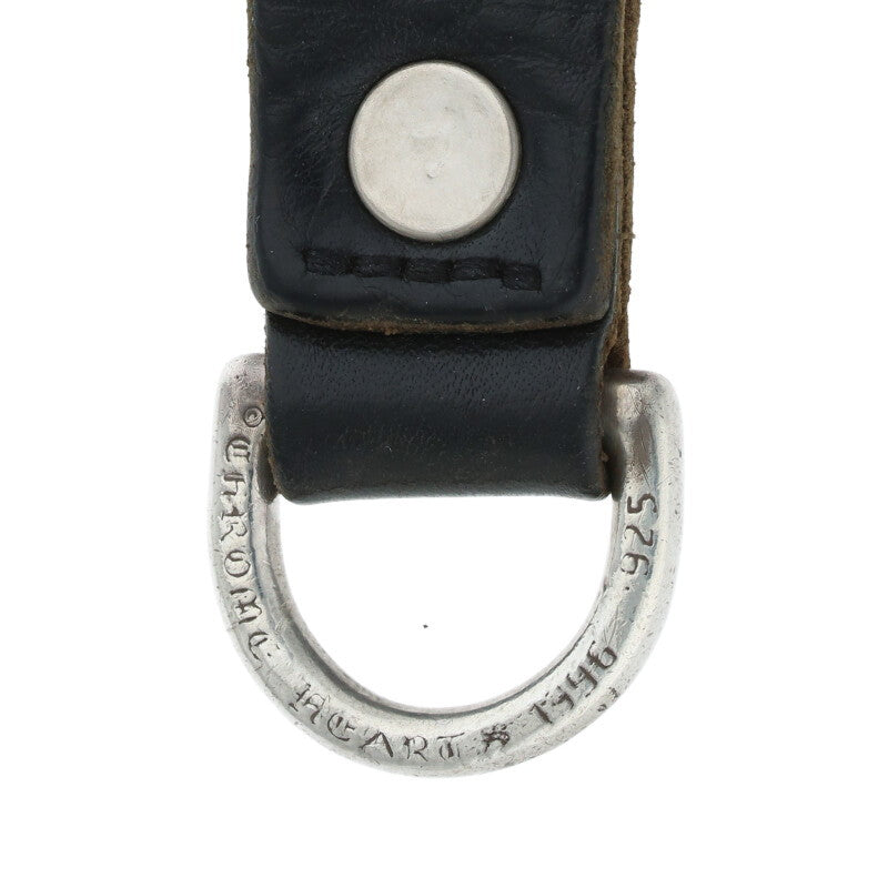 Chrome Hearts Crow Ball Belt Loop Black x Silver