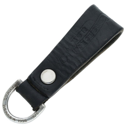 Chrome Hearts D-Ring Belt Loop Black x Silver