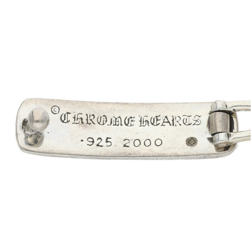 Chrome Hearts "FUCK YOU" Silver Hairpin Barrette