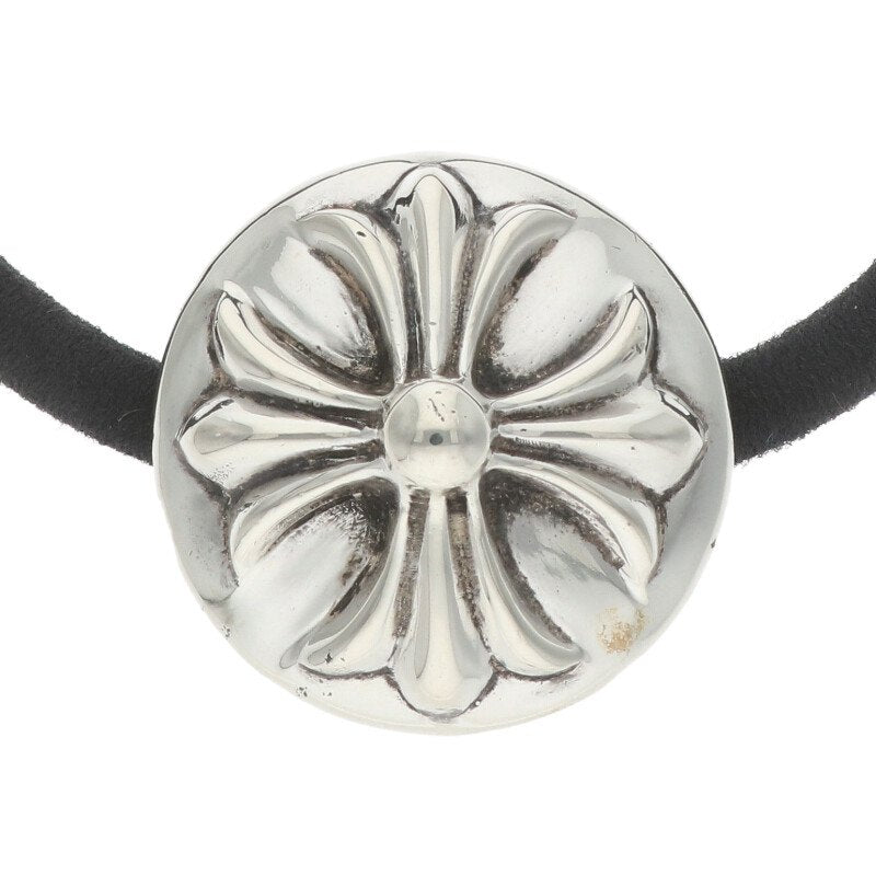 Chrome Hearts Cross Ball Hair Tie Silver