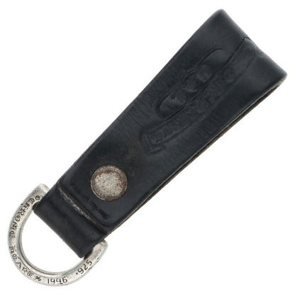 Chrome Hearts D-Ring Belt Loop Black x Silver