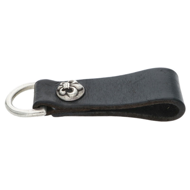 Chrome Hearts D-Ring Belt Loop Black x Silver