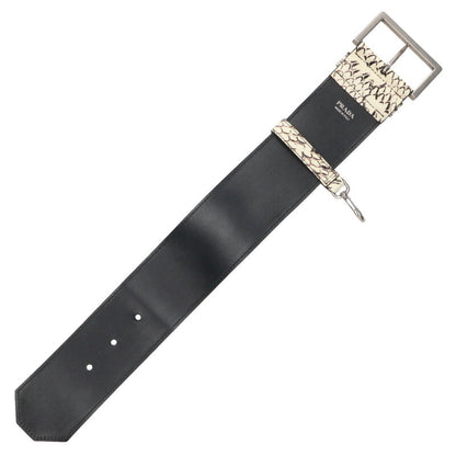 Prada Leather wrist strap White One Size