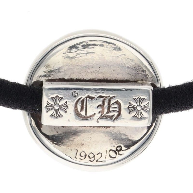 Chrome Hearts Star Button Hair Tie Silver