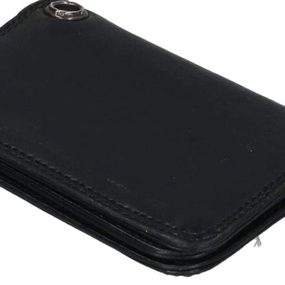 Chrome Hearts Grommet Card Case (Black/Silver) Size ONE SIZE