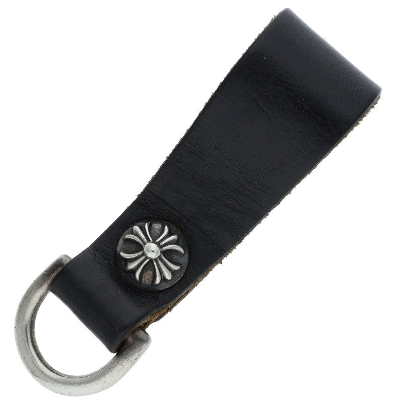 Chrome Hearts Cross Ball Belt Loop Black x Silver