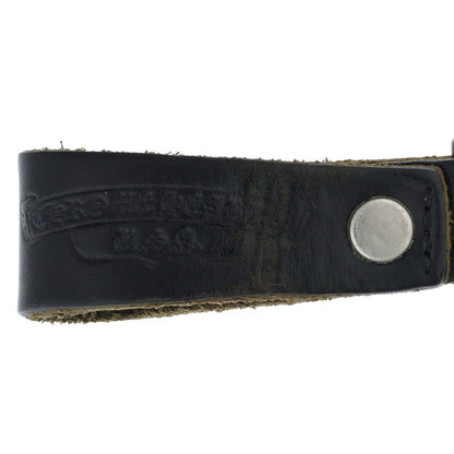 Chrome Hearts Cross Ball Belt Loop Black x Silver